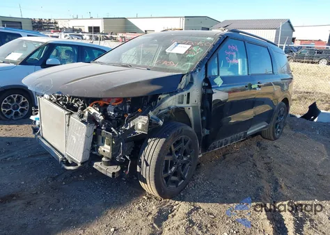 2025 Kia Carnival Mpv Hybrid Sx z USA, uszkodzony, nr VIN KNDNE5KA7S6047021